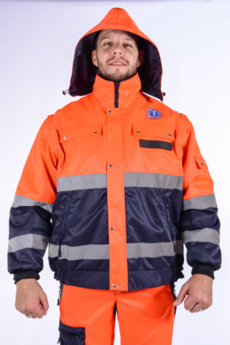 Bunda pre záchranárov - šitie na zákazku - VYROBENÉ NA SLOVENSKU