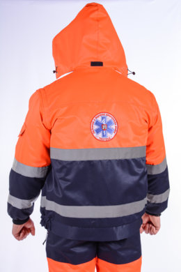Bunda pre záchranárov - šitie na zákazku - VYROBENÉ NA SLOVENSKU