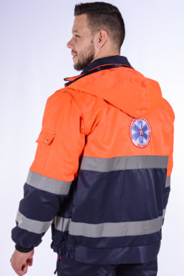 Bunda pre záchranárov - šitie na zákazku - VYROBENÉ NA SLOVENSKU