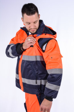 Bunda pre záchranárov - šitie na zákazku - VYROBENÉ NA SLOVENSKU