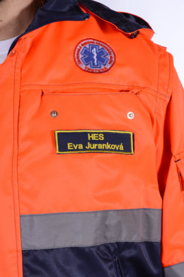 Bunda pre záchranárov - šitie na zákazku - VYROBENÉ NA SLOVENSKU