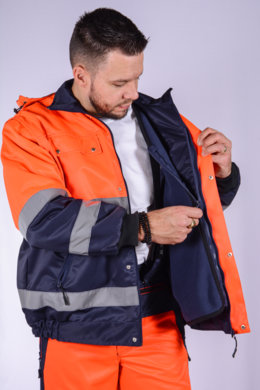 Bunda pre záchranárov - šitie na zákazku - VYROBENÉ NA SLOVENSKU