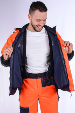 Bunda pre záchranárov - šitie na zákazku - VYROBENÉ NA SLOVENSKU