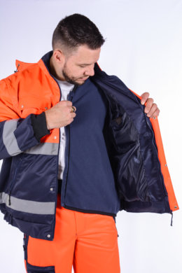 Bunda pre záchranárov - šitie na zákazku - VYROBENÉ NA SLOVENSKU