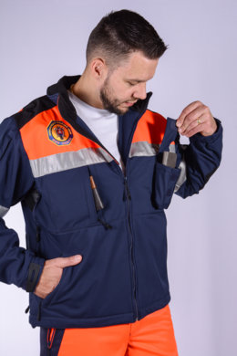 Bunda pre záchranárov - šitie na zákazku - VYROBENÉ NA SLOVENSKU