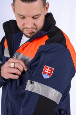 Bunda pre záchranárov - šitie na zákazku - VYROBENÉ NA SLOVENSKU