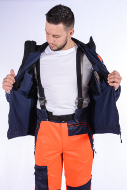 Bunda pre záchranárov - šitie na zákazku - VYROBENÉ NA SLOVENSKU