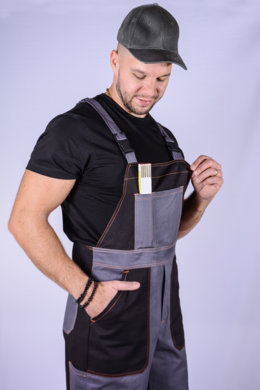 Nohavice trakové  prešívané - farebné- VYROBENÉ NA SLOVENSKU