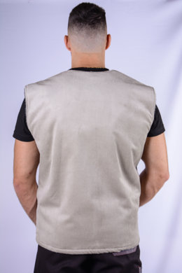 Vesta plyšová - VYROBENÉ NA SLOVENSKU