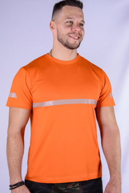 Reflexné tričko - oranžové