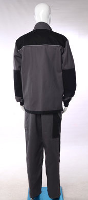 Súprava monterková pánska MAJSTER, nohavice na traky (zmesovka-65% PES a 35% Ba-výška 182) neoteplené - VYROBENÉ NA SLOVENSKU
