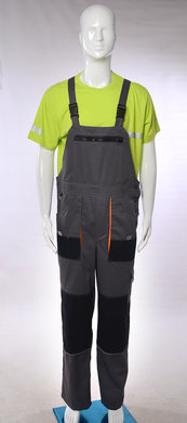 Súprava monterková pánska MAJSTER, nohavice na pevný pás (zmesovka-65% PES a 35% Ba-výška 182) neoteplené - VYROBENÉ NA SLOVENSKU