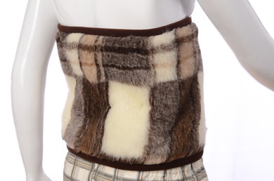 Ľadvinový pás (farebný s ovčou vlnou)