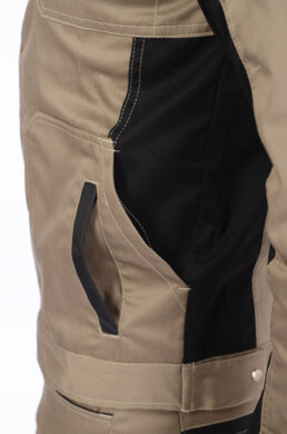 Monterková blúza ELIOT - béžovo - čierna - VYROBENÉ NA SLOVENSKU