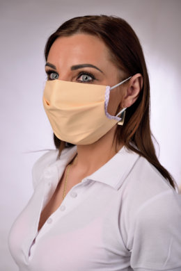 Rúško bavlnené  na tvár B 04-BORT (dvojvrstvové-100% bavlna)- viaceré farebné varianty 005 - VYROBENÉ NA SLOVENSKU