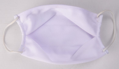 Antibakteriálne rúško s iónmi striebra B03- BORTEX, slovenský výrobok, dvojvrstvové-1.vrstva(100%bavlna), 2.vrstva (100%polyester s iónmi striebra)-biele 002