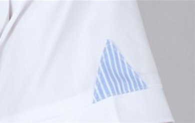 Rozhalenka s trouholníkom v modrej farbe - VYROBENÉ NA SLOVENSKU