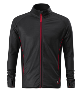 Mikina pánska - MALFINI - VERTEX - stretch fleece - ebony gray