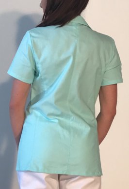 Košeľa dámska zdravotná BIBI 01 - svetlozelená - VYROBENÉ NA SLOVENSKU