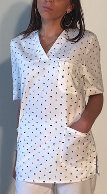 Košeľa dámska zdravotná EVA - potlač detská-01 vajíčko - VYROBENÉ NA SLOVENSKU