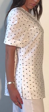 Košeľa dámska zdravotná EVA - potlač detská-01 vajíčko - VYROBENÉ NA SLOVENSKU