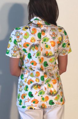 Košeľa dámska zdravotná BIBI 02 -  kuriatko - VYROBENÉ NA SLOVENSKU