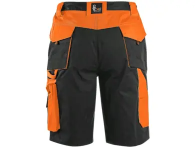 Kraťasy pánske SIRIUS BRIGHTON CXS - čierna/oranžová