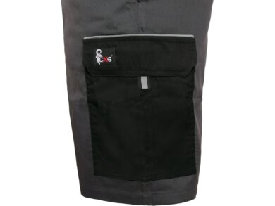 Kraťasy pánske PHOENIX ZEFYROS CXS - šedo/čierne