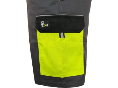 Kraťasy pánske PHOENIX ZEFYROS CXS - šedo/žlté