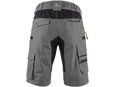 Kraťasy pánske CXS STRETCH - šedo-čierne