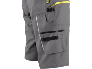 Kraťasy pánske CXS STRETCH - šedo-čierne