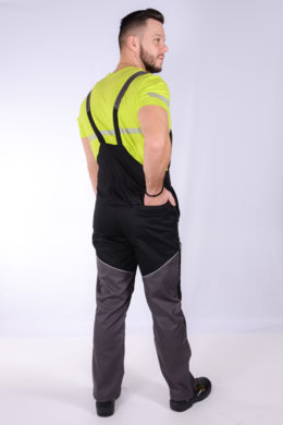 Súprava monterková pánska ADAM-oteplená na traky - VYROBENÉ NA SLOVENSKU