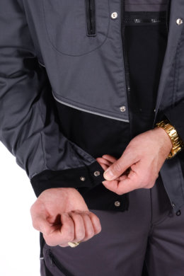 Súprava monterková pánska ADAM-oteplená na traky - VYROBENÉ NA SLOVENSKU