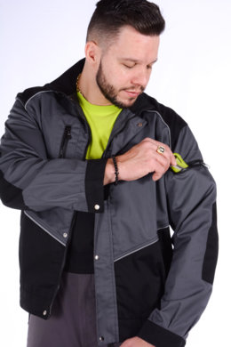 Súprava monterková pánska ADAM-oteplená na traky - VYROBENÉ NA SLOVENSKU