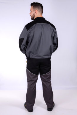 Súprava monterková pánska ADAM-oteplená na traky - VYROBENÉ NA SLOVENSKU