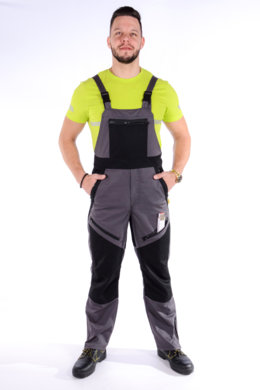 Súprava monterková pánska ADAM-oteplená na traky - VYROBENÉ NA SLOVENSKU