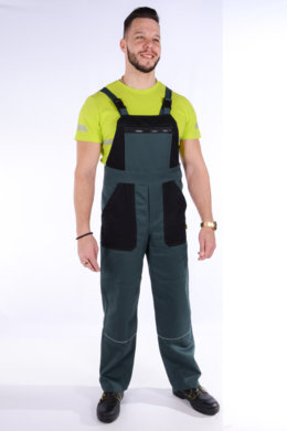 Súprava monterková pánska  MULTI,farebná kombinácia (zeleno-čierna) v.182 - VYROBENÉ NA SLOVENSKU