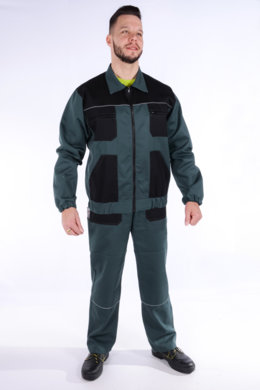 Súprava monterková pánska  MULTI,farebná kombinácia (zeleno-čierna) v.194 - VYROBENÉ NA SLOVENSKU