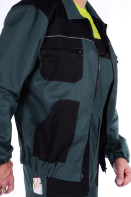 Súprava monterková pánska  MULTI,farebná kombinácia (zeleno-čierna) v.182 - VYROBENÉ NA SLOVENSKU