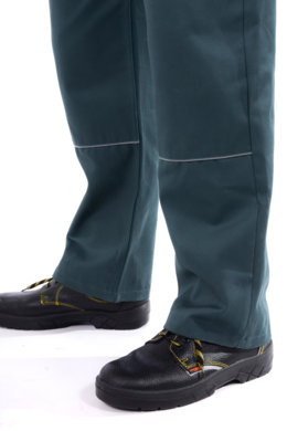 Nohavice trakové farebná kombinácia-pánske  (zeleno-čierne) výška 194  - VYROBENÉ NA SLOVENSKU