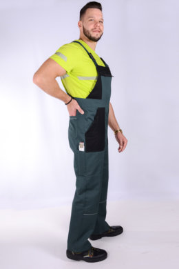 Súprava monterková pánska  MULTI,farebná kombinácia (zeleno-čierna) v.182 - VYROBENÉ NA SLOVENSKU