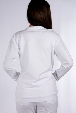 Mikina IVA - biela - VYROBENÉ NA SLOVENSKO