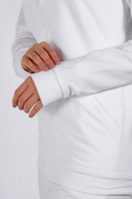 Mikina IVA - biela - VYROBENÉ NA SLOVENSKO