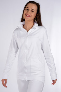 Mikina IVA - biela - VYROBENÉ NA SLOVENSKO