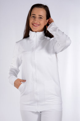 Mikina IVA - biela - VYROBENÉ NA SLOVENSKO