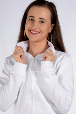 Mikina IVA - biela - VYROBENÉ NA SLOVENSKO