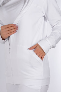 Mikina IVA - biela - VYROBENÉ NA SLOVENSKO