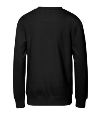 Mikina CREW - detská - MALFINI - čierna