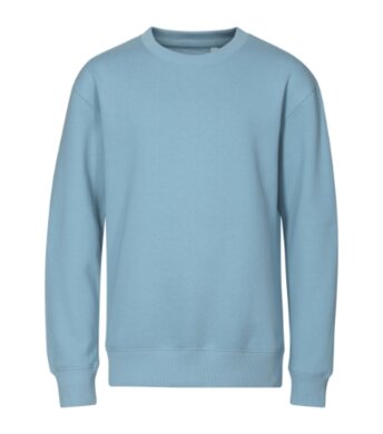 Mikina CREW - detská - MALFINI -  nebeská modrá