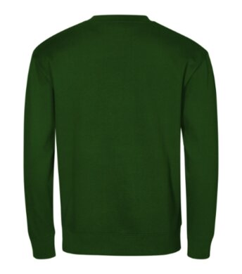 Mikina CREW - unisex - MALFINI - fľaškovo zelená